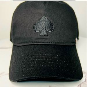 Kate Spade Logo Cap- Black